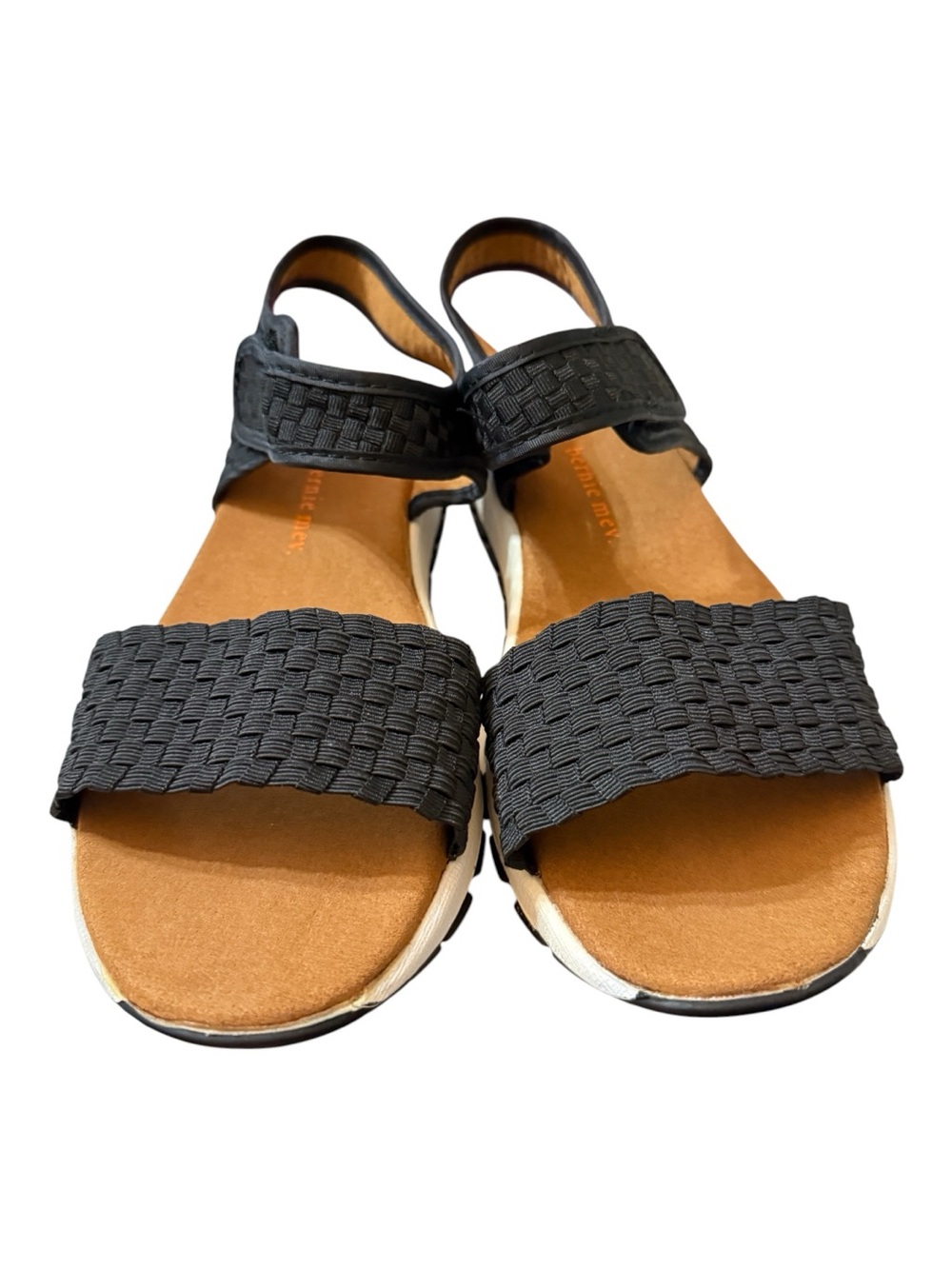 Bernie Mev Tara Sandals Women’s EU 41 US 10 Black Memory Foam NIB